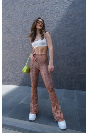90090 patterned TROUSERS