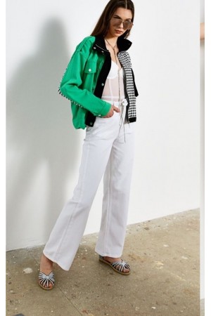 91692 white TROUSERS