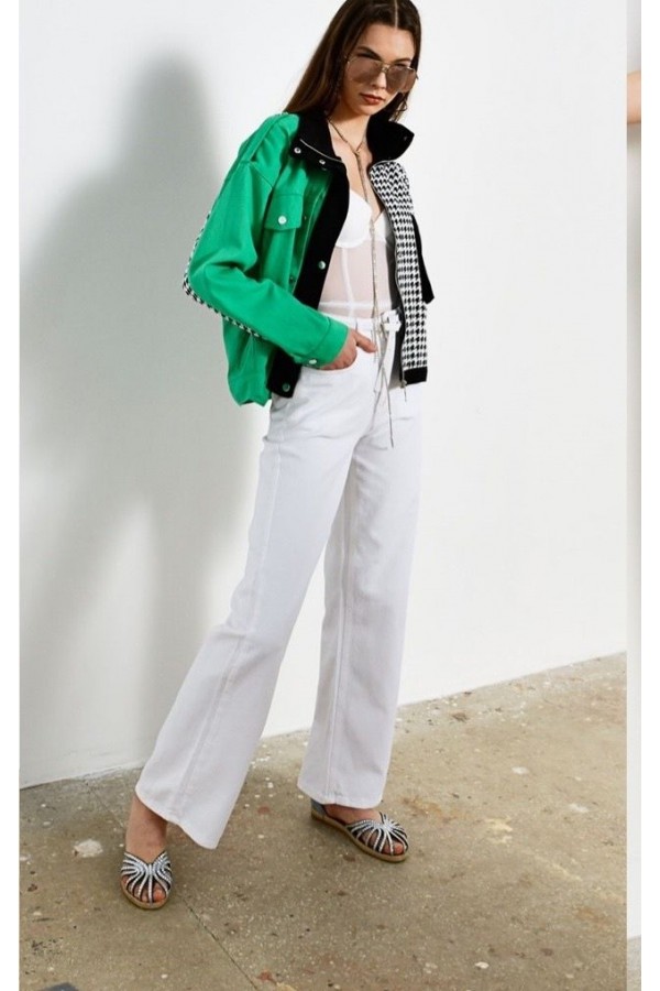 91692 white TROUSERS