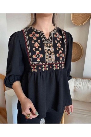 91870 patterned BLOUSE