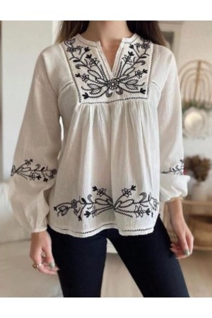 91873 patterned BLOUSE