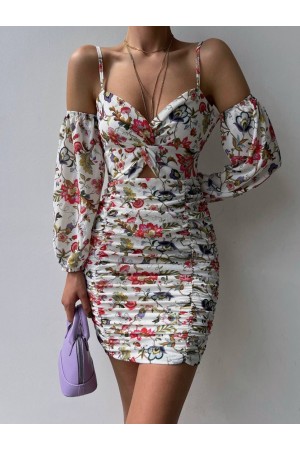93664 patterned DRESS