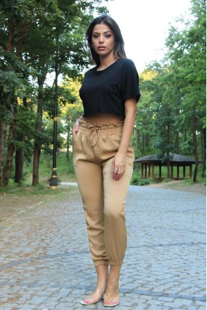 94569 camel TROUSERS