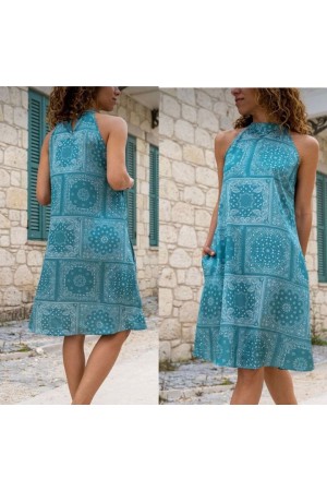 95070 patterned DRESS