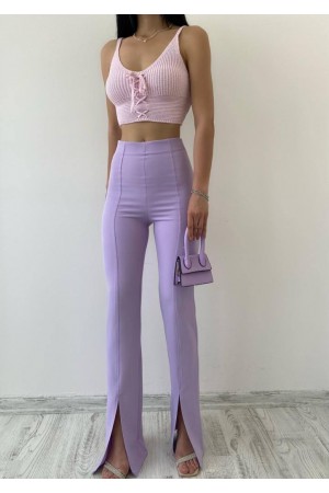 95319 lilac TROUSERS