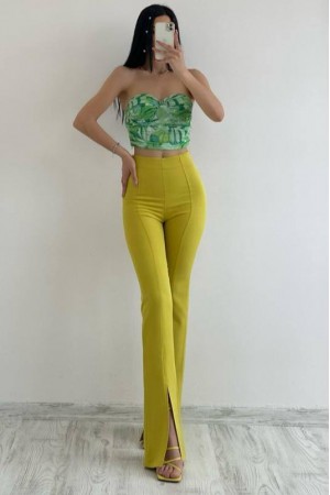 95324 yellow TROUSERS
