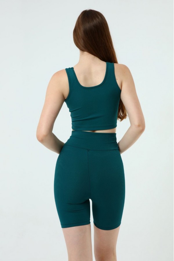 95517 GREEN Tights suit
