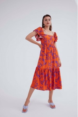 96555 patterned DRESS