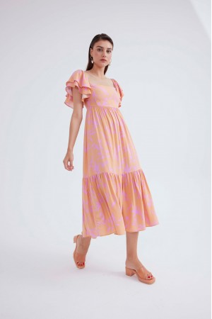 96556 patterned DRESS
