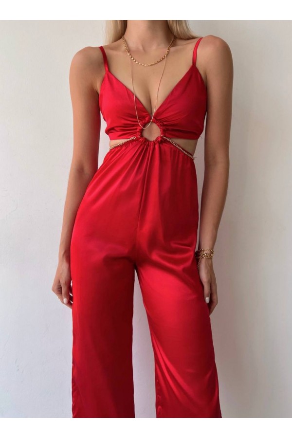 97157 red OVERALLS