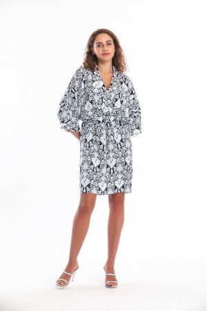 97951 patterned DRESS