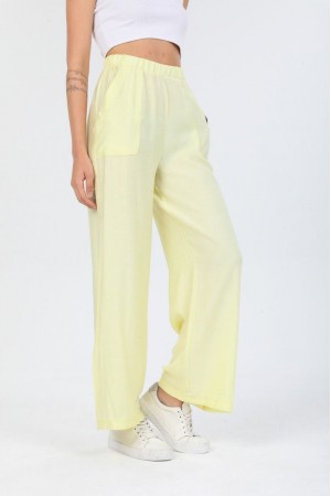 99733 yellow TROUSERS